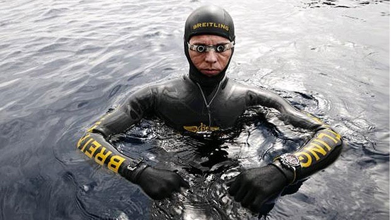Le record absolu de 214 m  en apnée de Herbert Nitsch