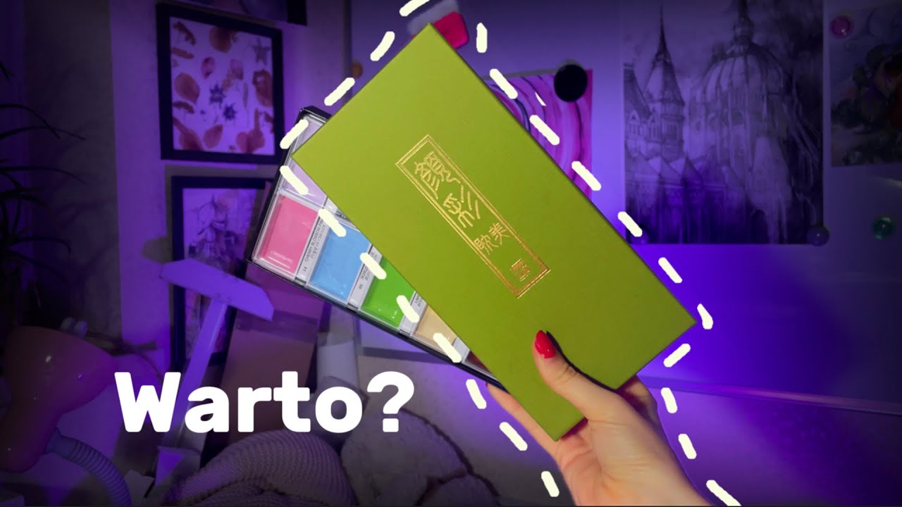 Kuretake Gansai Tambi lepsze od zwykłych akwareli?
