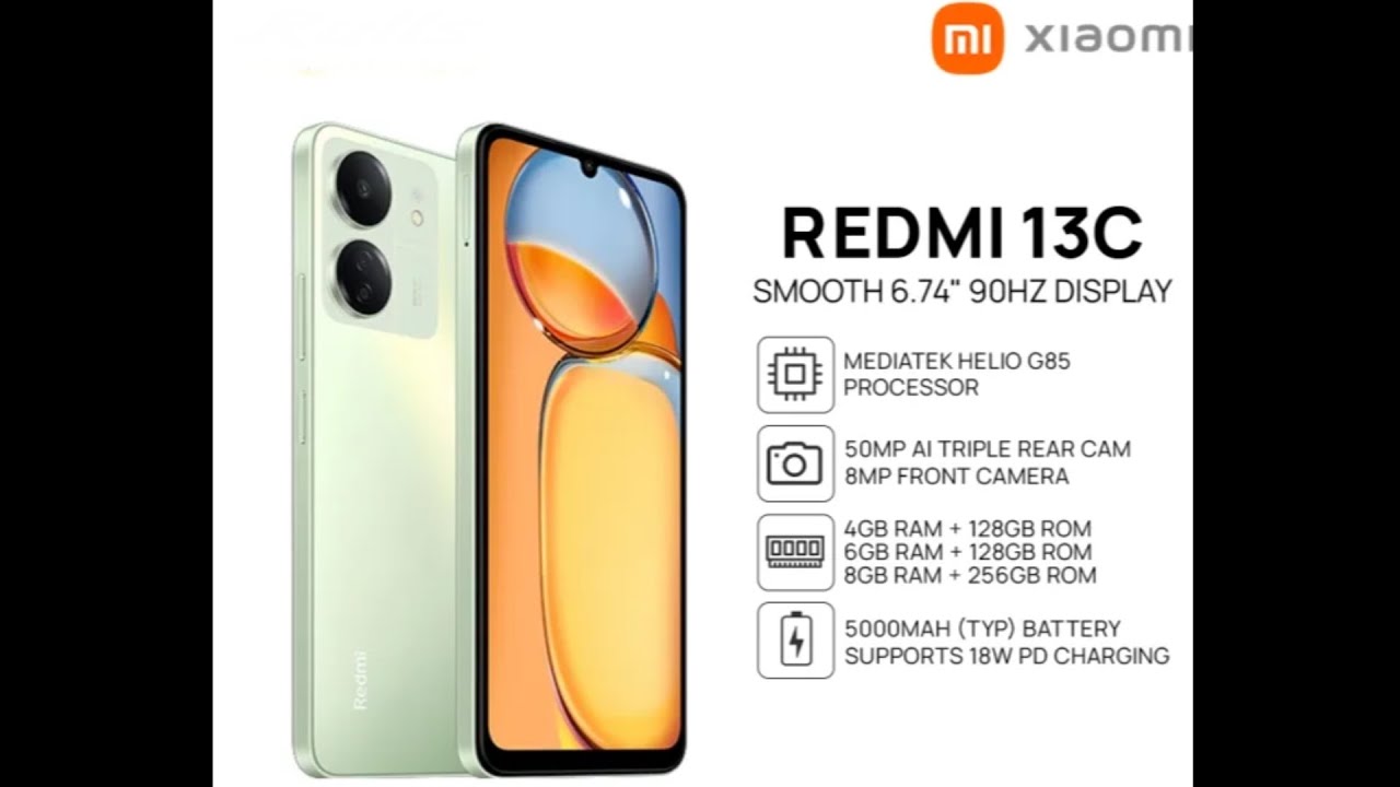 XIAOMI REDMI13C DISASSEMBLY AND ASSEMBLY