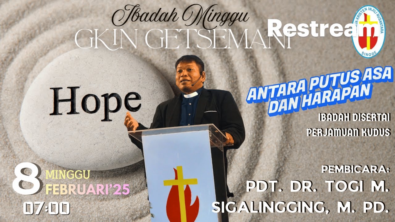 Ibadah Minggu GKIN Getsemani 8 Februari 2026