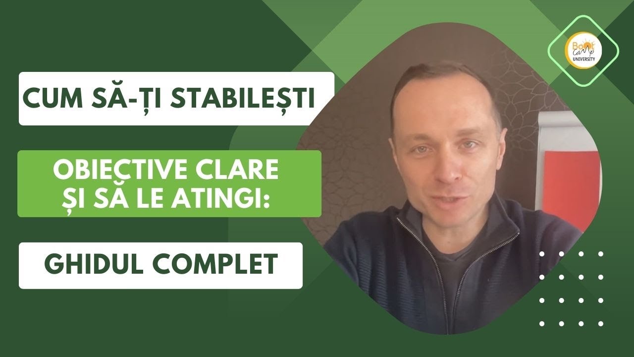 Cum Să-ți Stabilești Obiective Clare Și Să Le Atingi:  Ghidul Complet.