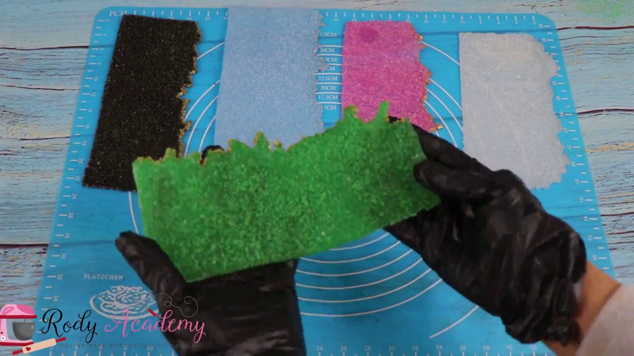 Sugared sheet techniqe