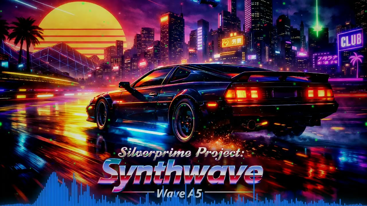 Silverprime Project: Synthwave - Wave A5 | Vaporwave | Retrowave | Dreamwave | Cyberpunk