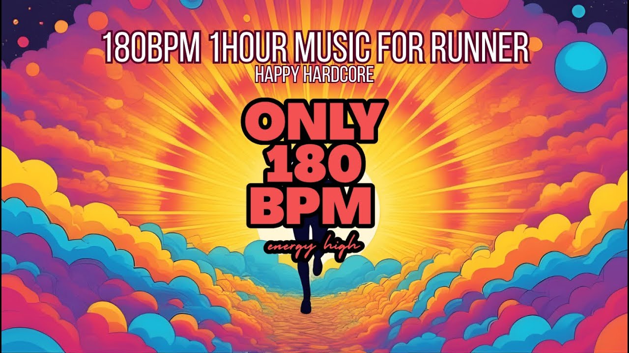 에너지 넘치는 180BPM EDM for Runner · 1 Hour