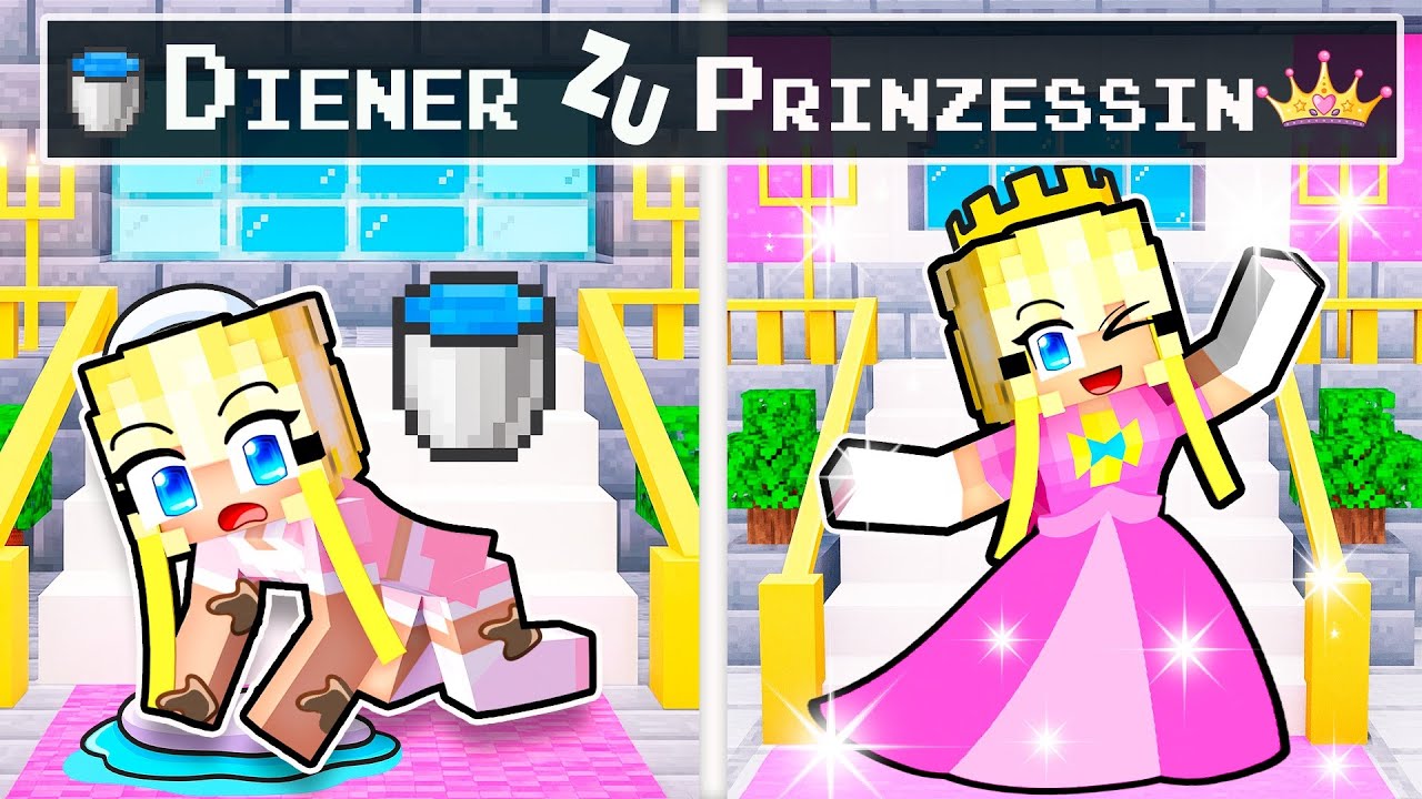 Vom DIENER zur PRINZESSIN!🌸 Minecraft Film