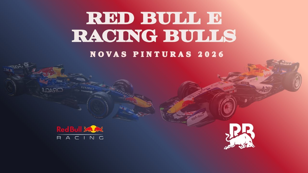 RED BULL & RACING BULLS 2026: REVELAÇÃO DO CARRO + NOVA ERA COM FORD!