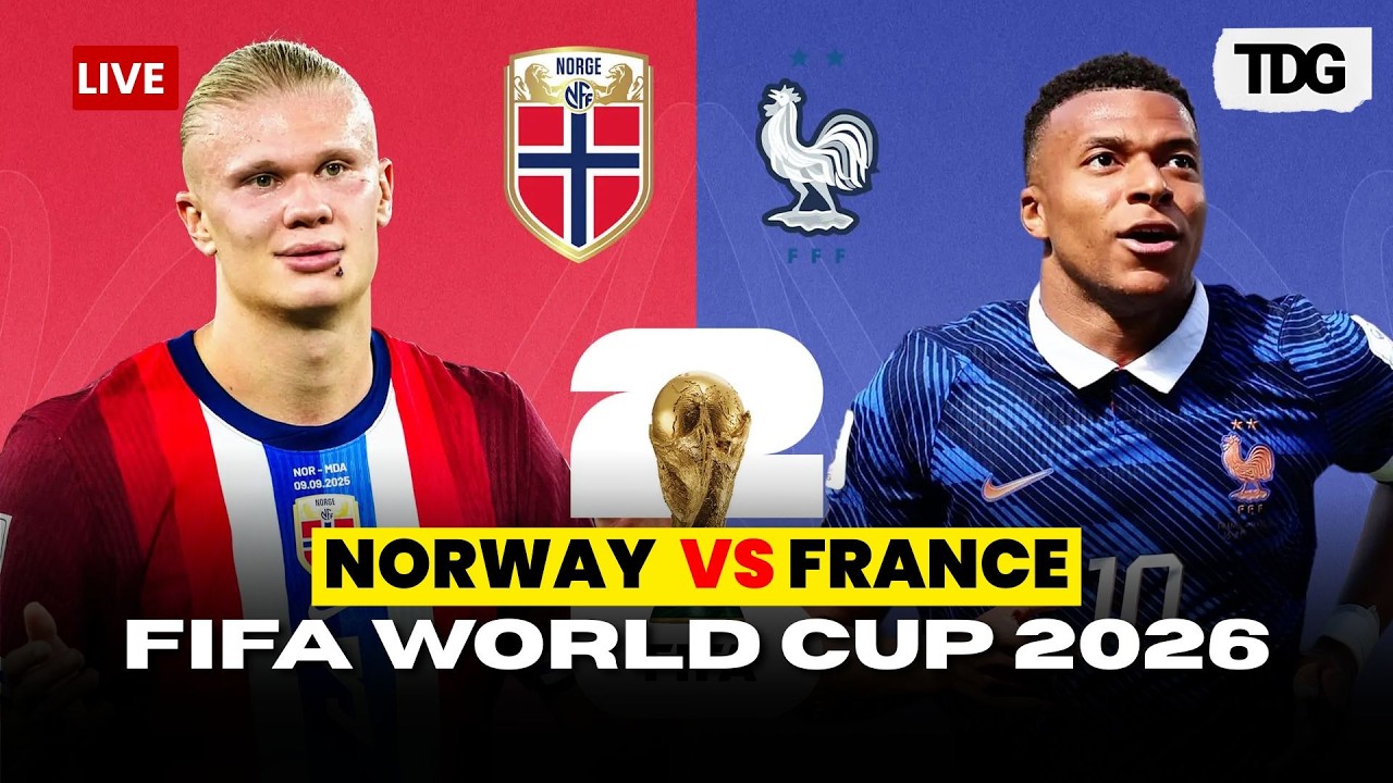 WATCH FIFA WORLD CUP 2026 | Norway vs France | Norway face France in Group I decider | LIVE