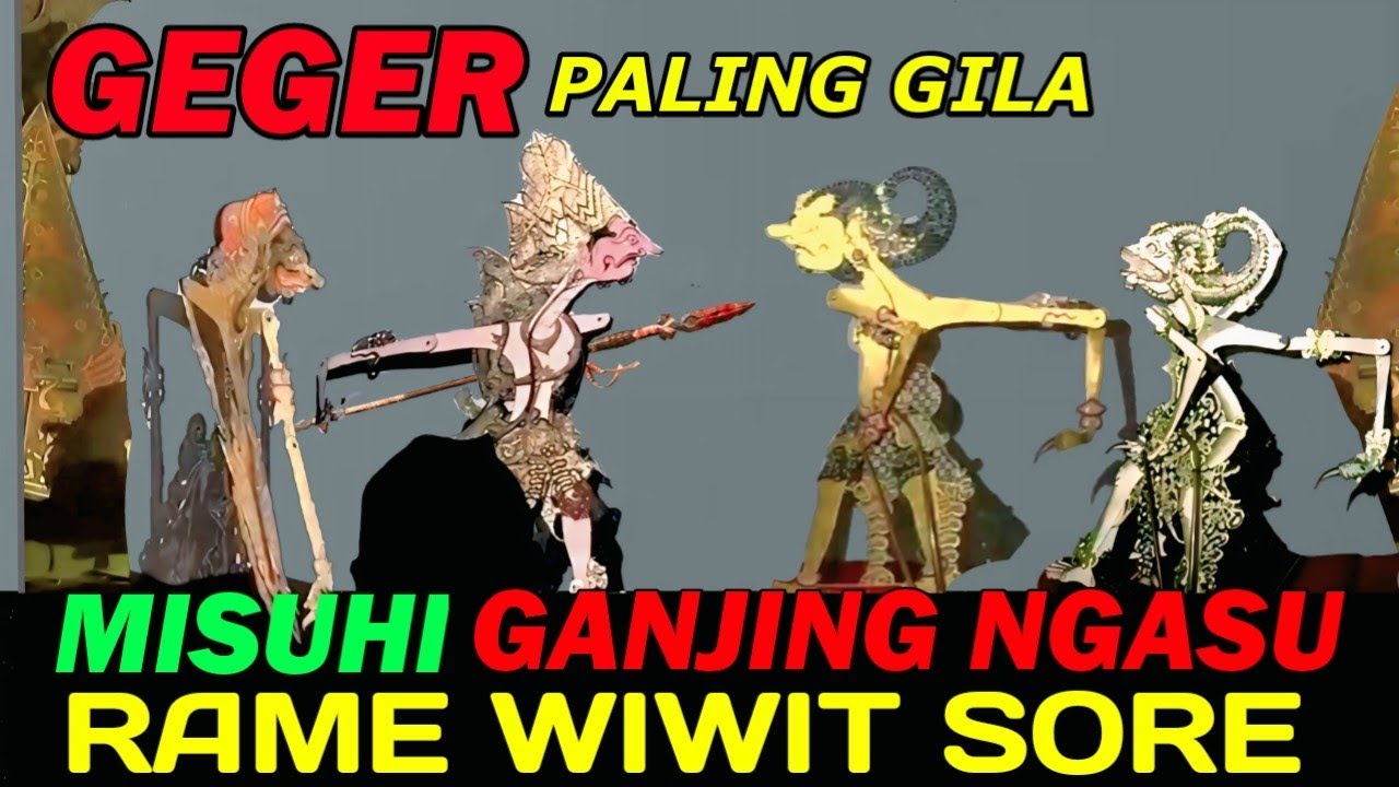 Derr !!! Bocah ndugal kewarisan ngamuk obrak abrik kurowo wayang kulit ki seno nugroho