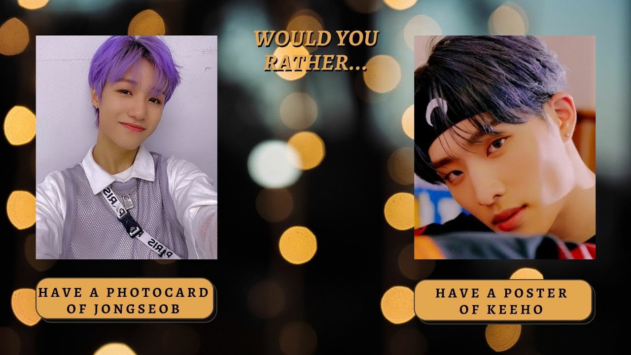 [Kpop Game] P1Harmony WOULD YOU RATHER pt.2