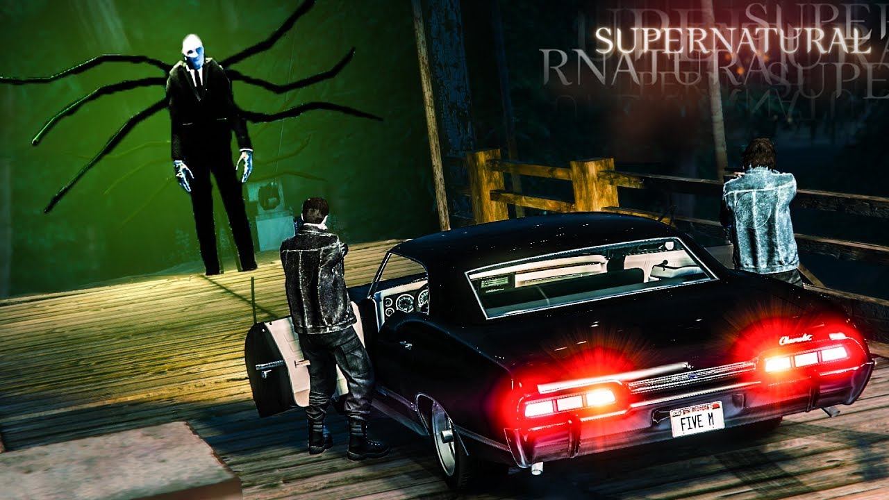 GTA V: SOBRENATURAL - SLENDER MAN O PESADELO SEM ROSTO, TENHO QUE ENCONTRA-LO   EP.02