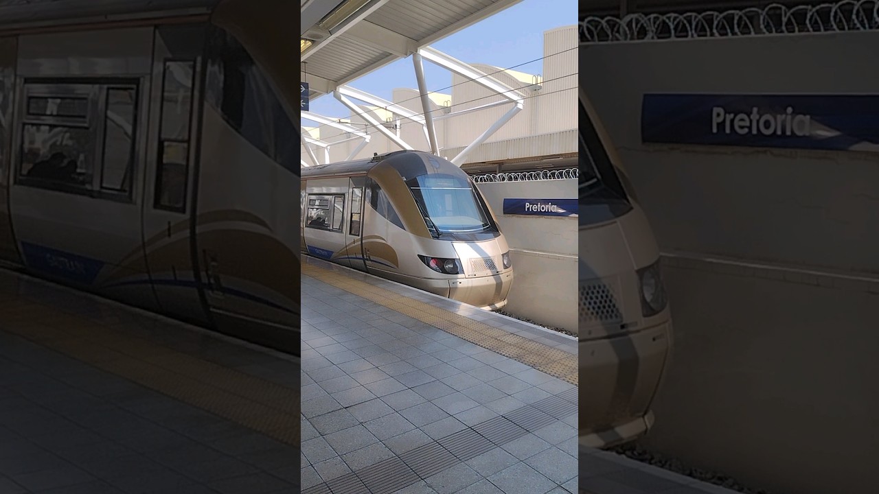 Gautrain From Johannesburg To Pretoria, South Africa Part 3 #gautrain