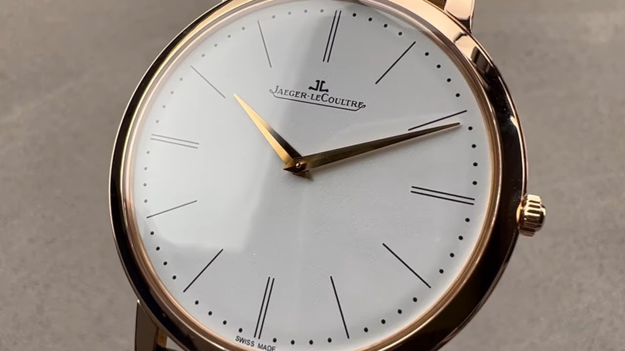 Jaeger-LeCoultre Master Ultra Thin 1907 Q1292520 Jaeger-LeCoultre Watch Review