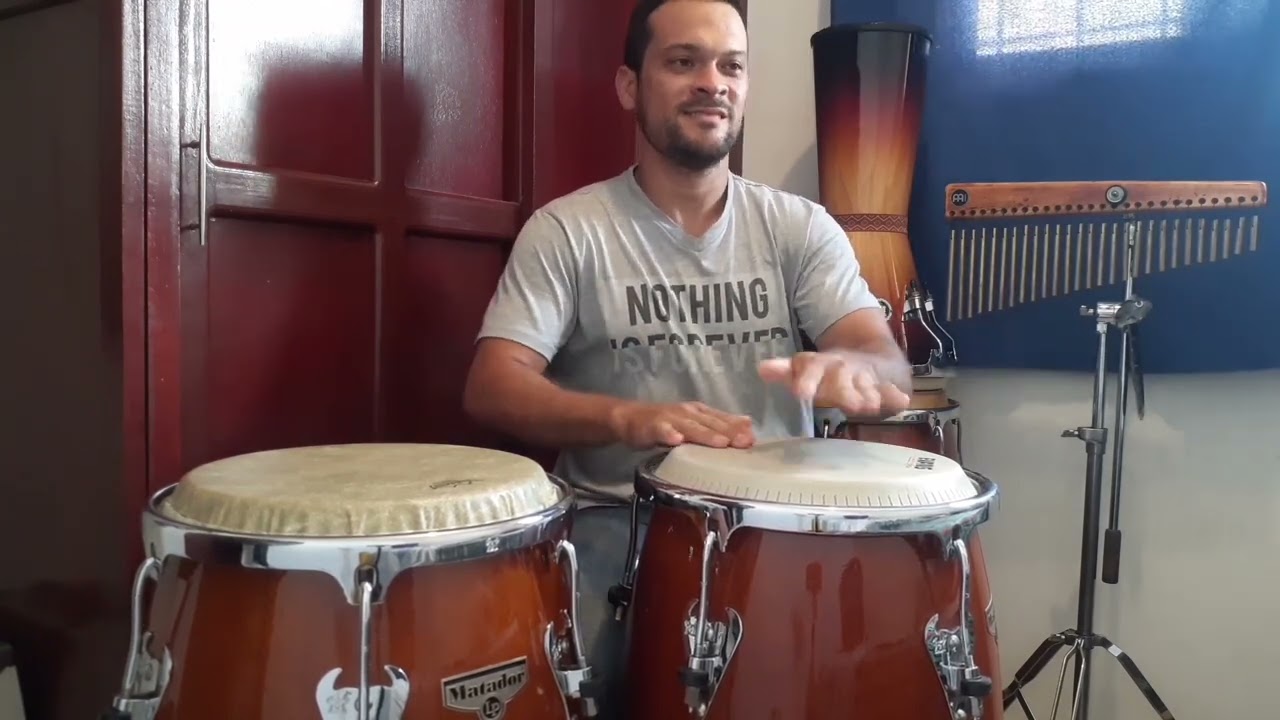 Tutorial Multipercusi&oacute;n -  Gajate ,Bombo y congas.  ( Independencia en la Percusi&oacute;n paso a paso )
