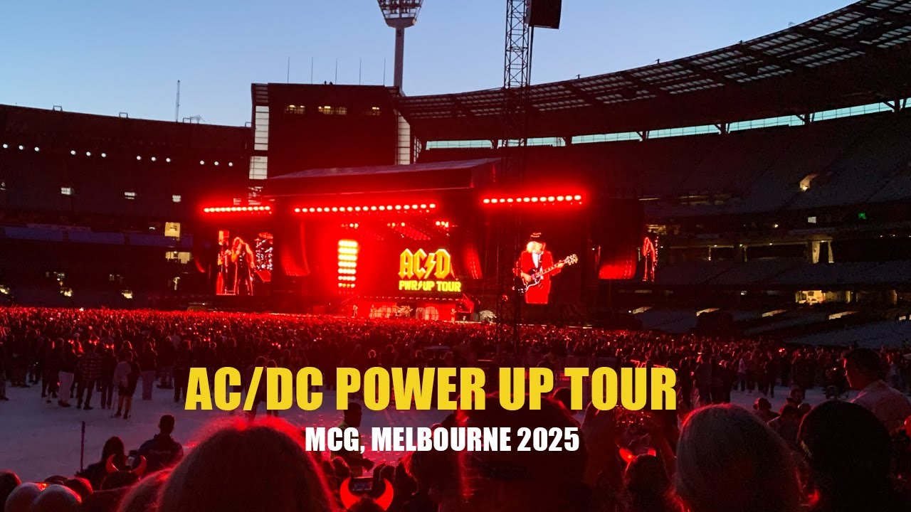 AC/DC POWER UP Tour at the MCG Melbourne 2025 - Concert Highlights