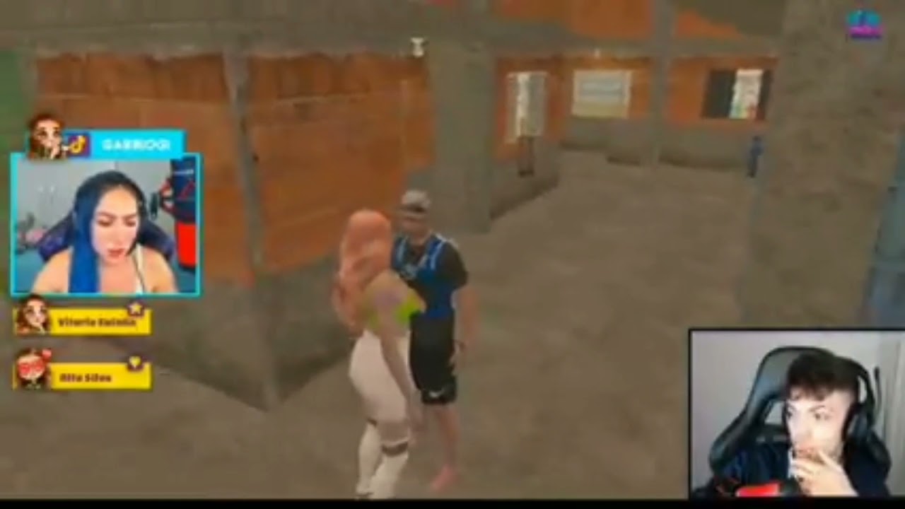 Bk reagindo o t&eacute;rmino de Auryan 😳 vejam: