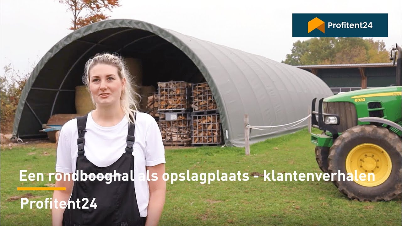 Een rondbooghal als opslagplaats - klantenverhalen