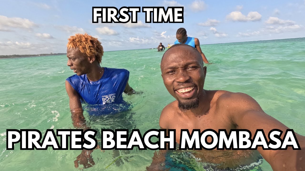 FIRST IMPRESSION OF THE PIRATES BEACH IN MOMBASA. WONDERS @DeeMwango