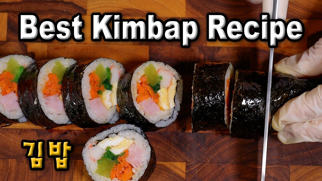 Best Kimbap Recipe | Korean Seaweed Roll | How to wrap kimbap well | 김밥 | 김밥 잘 마는법 |