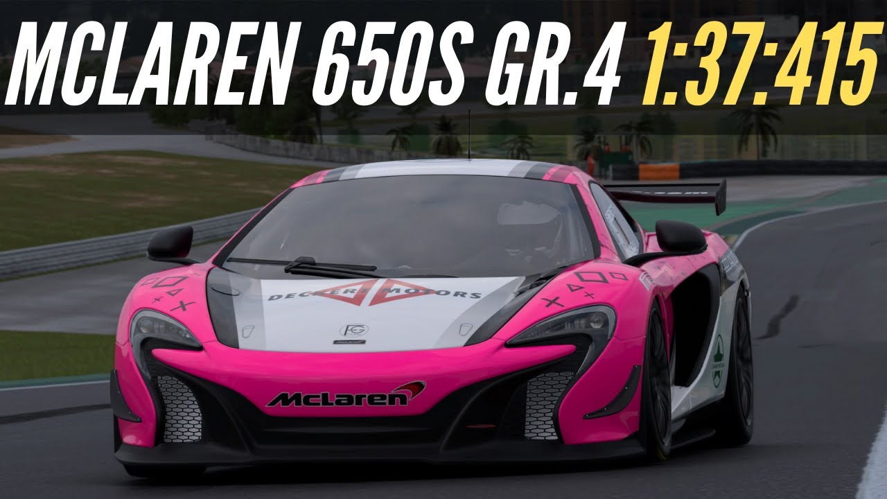Gran Turismo 7: Daily Race Interlagos | McLaren 650S Gr. 4 Hotlap [4K]