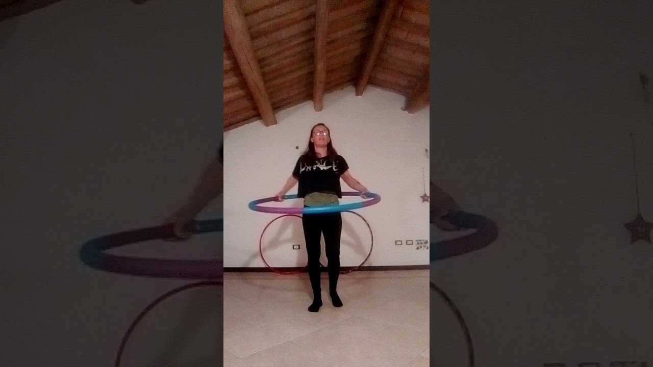 Hula-hoop ginnastica tutorial 3: il movimento base