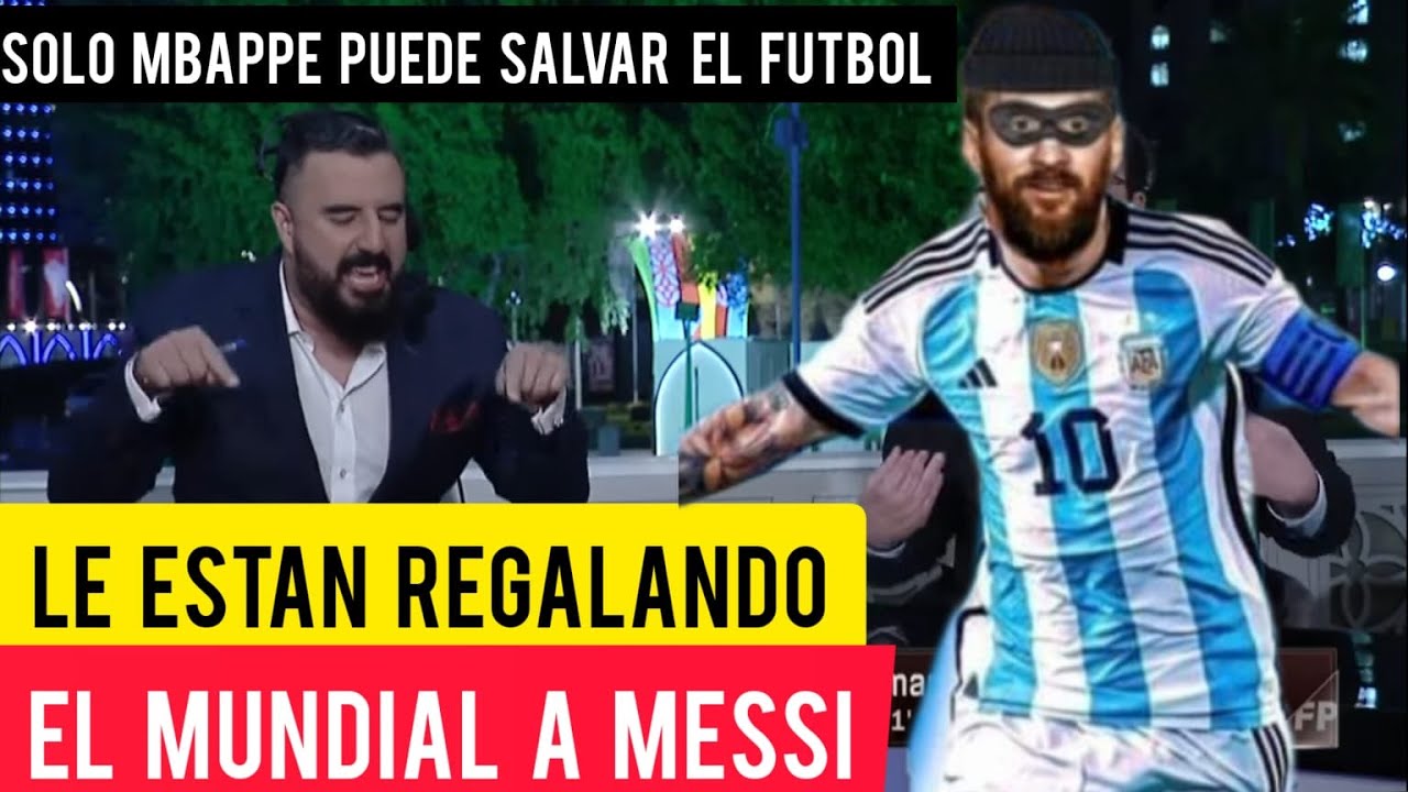 👊 ALVARO MORALES SEÑALA QUE EL MUNDIAL ESTA ARREGLADO PARA ARGENTINA 🇦🇷 | MESSI SOLO MARCA DE PENAL