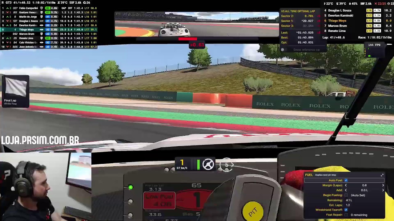 iRacing Stream - Ford Mustang GT3 Fixed - Algarve Topone #NOCHAT