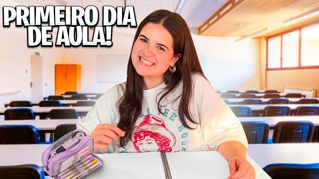 MEU PRIMEIRO DIA DE AULA 2025 * ENTREI NA FACULDADE