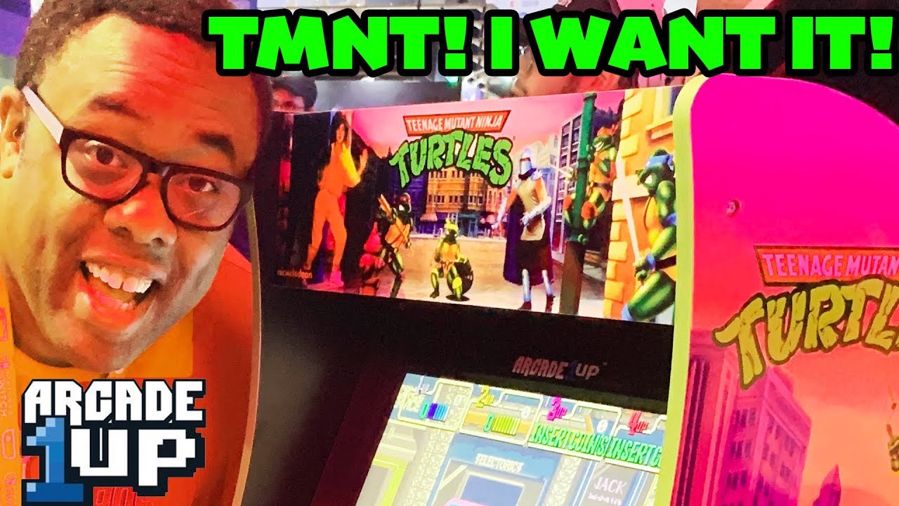 NEW TMNT ARCADE? I WANT IT! Ninja Turtles & Arcade1Up - E3 2019
