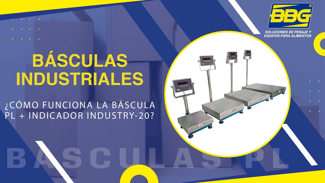 BBG -Básculas Industriales: Descubre Cómo Funcionan (Unboxing y Prueba)🔥 REF: PL + INDUSTRY-20