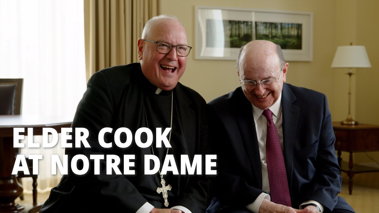 Elder Cook One on One in Notre Dame - At a Glance