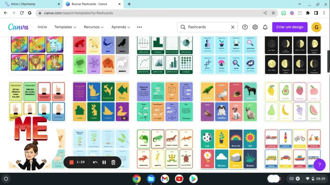 Criando baralhos no Canva