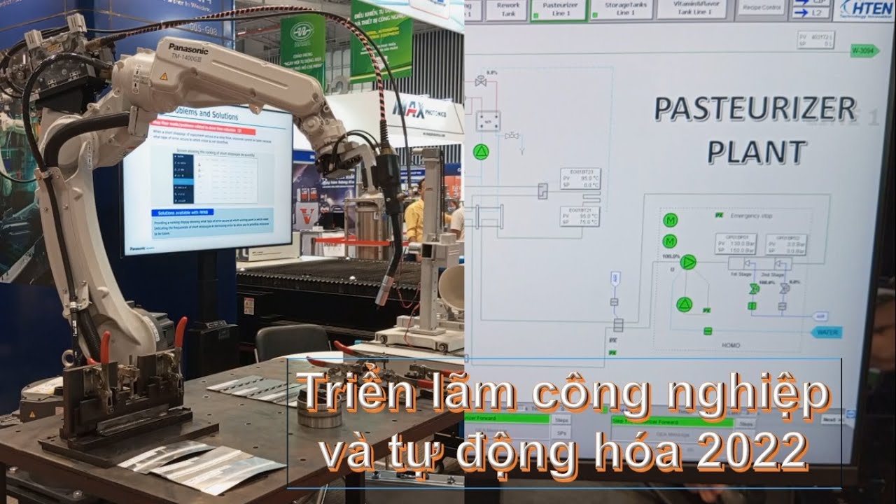 Triển lãm công nghiệp và tự động hóa 2022, nơi máy móc thể hiện mình || Vietnam industry expo 2022