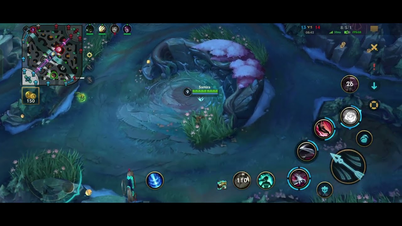 #wildrift diamond rush series match 21. ADC #samira 