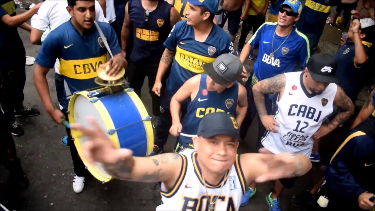 Hinchas y Banda - Previa de Irala antes del 1er. Boca vs River Final de Libertadores 2018