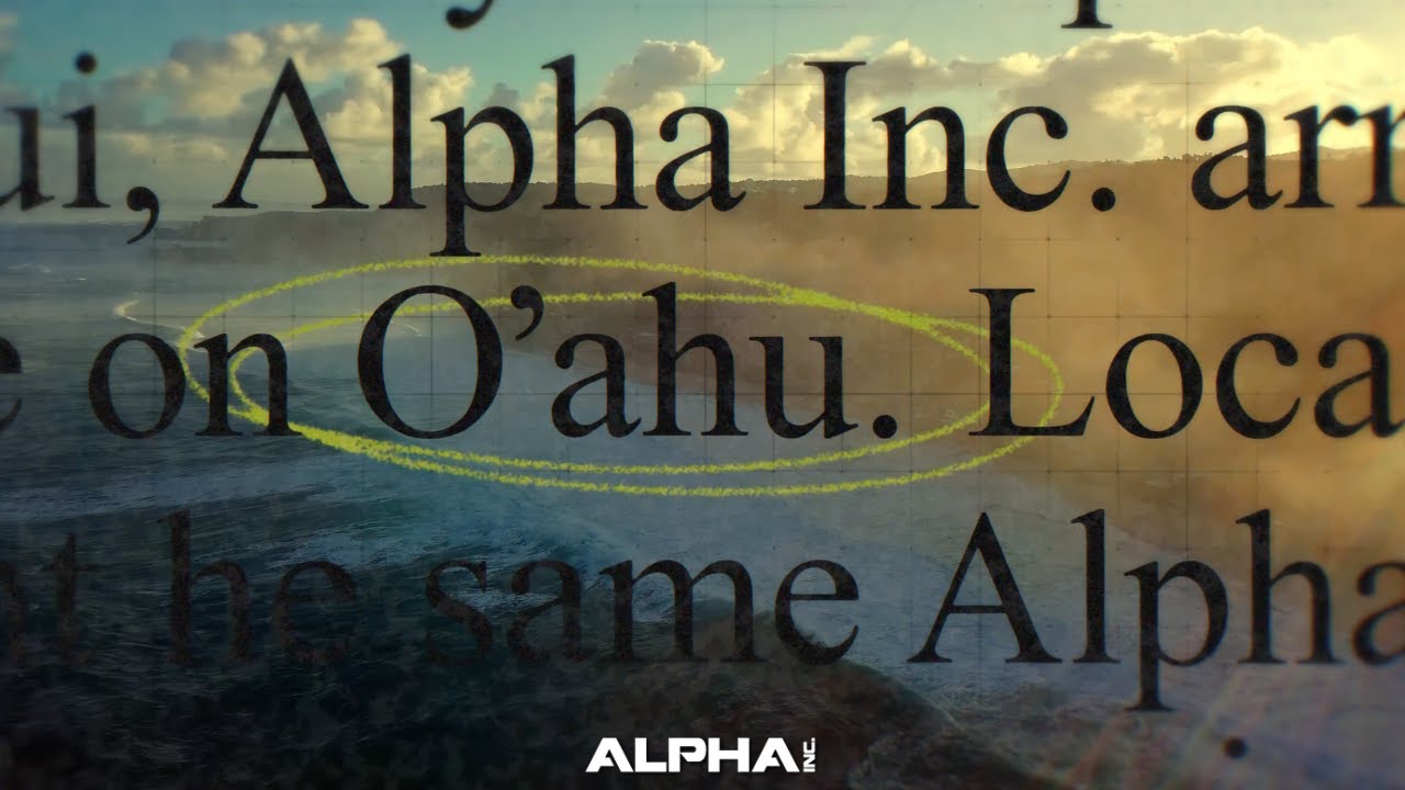 The O'ahu Crew - Alpha Inc.