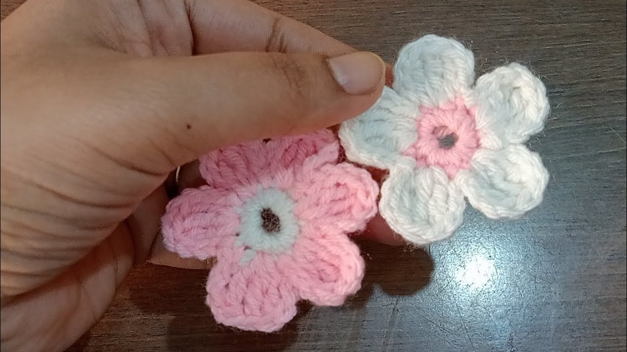 Very Easy Crochet Flower Pattern 🌸Simple Crochet Flower Step by Step odia