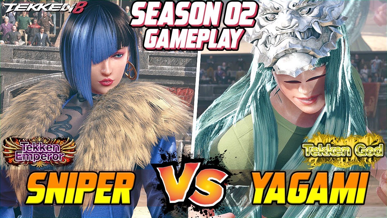 Tekken 8 – YAGAMI (Reina) vs STREAM SNIPER (Anna) – T8 (SEASON 2) High Level Gameplay!