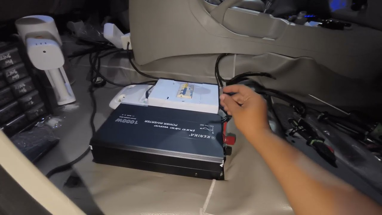 Innova Rasa Rumah! Pasang Power Inverter Kenika 1000W Pure Sine Wave