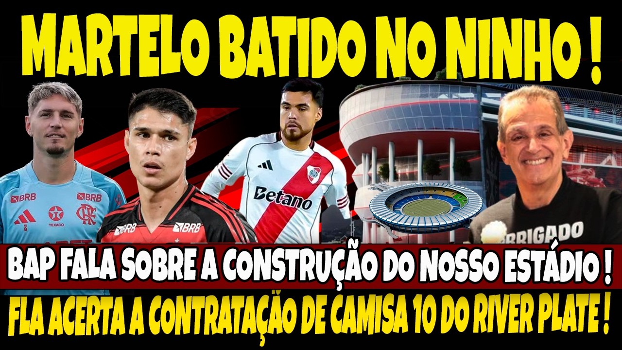 MARTELO BATIDO NO NINHO! 3 TEMPORADAS E ESTÁ TUDO RESOLVIDO! BAP FALA SOBRE A CONSTRUÇÃO DO ESTÁDIO