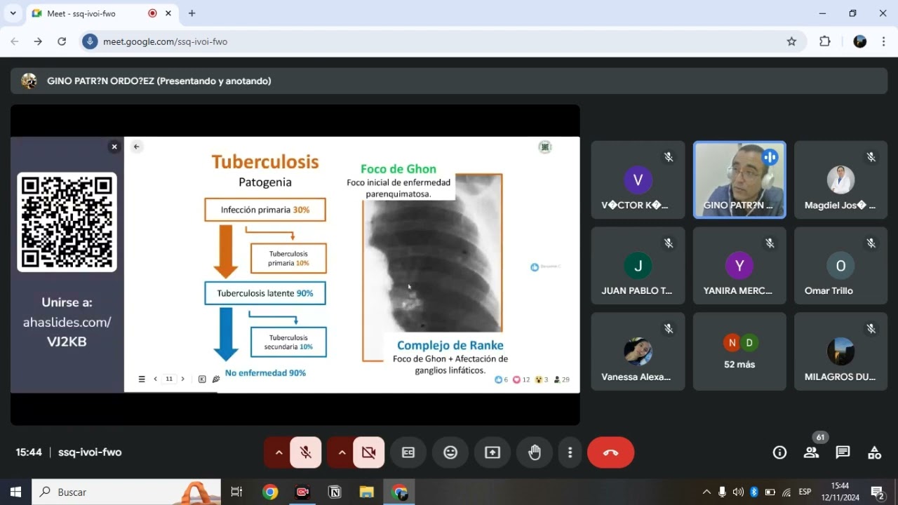 Terapéutca Médica - Tratamiento de la Tuberculosis 1/1