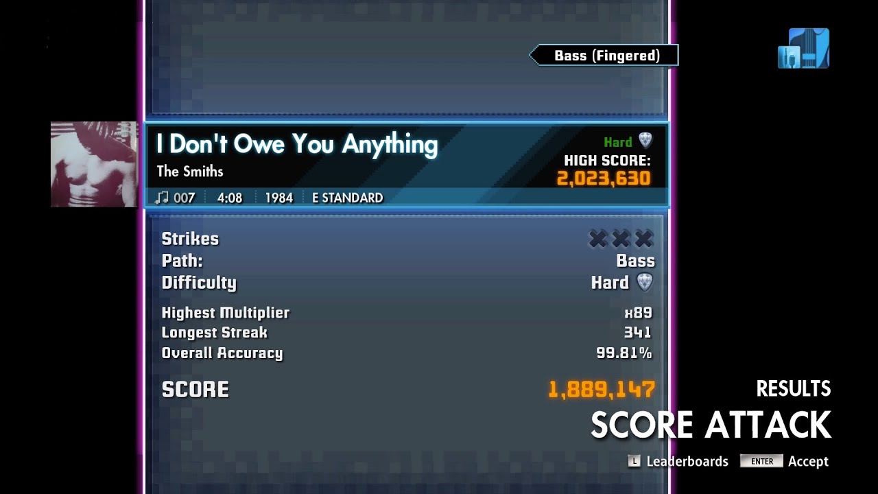 I Don't Owe You Anything - The Smiths (1984) Bass Cover - Rocksmith 2014 CDLC