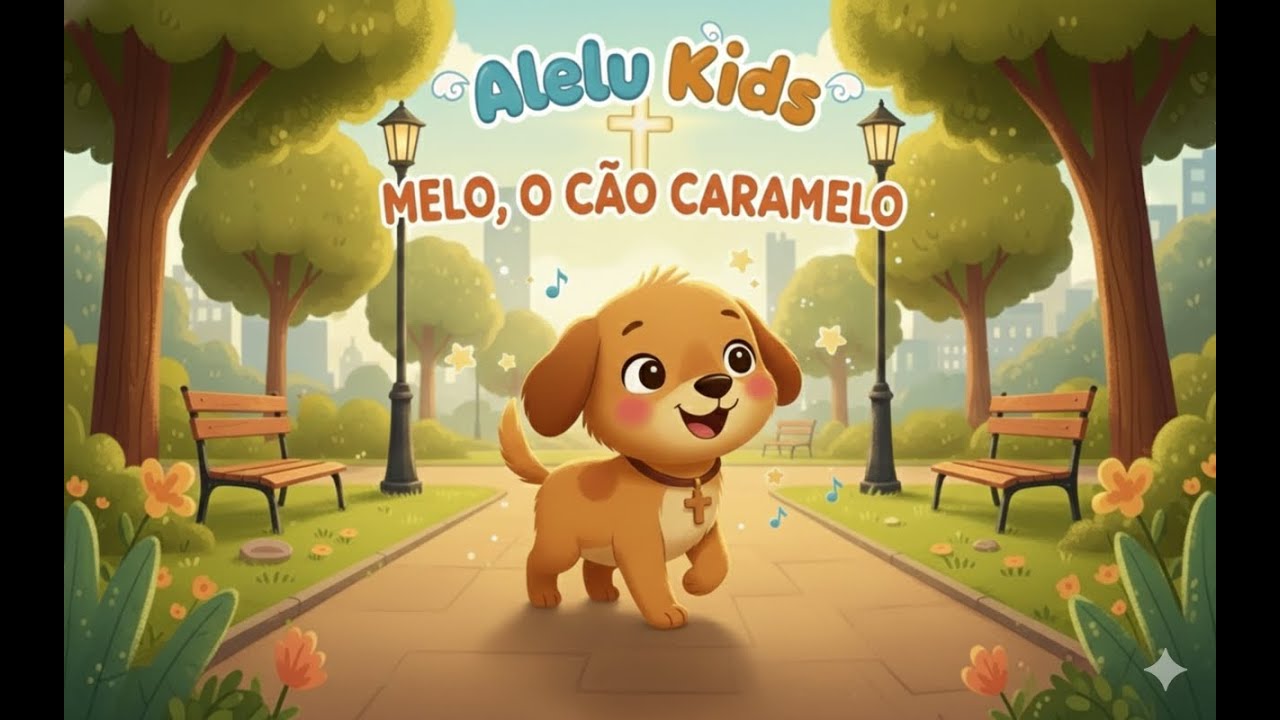 Melo, o c&atilde;o caramelo - M&uacute;sica Infantil Crist&atilde; - AleluKids