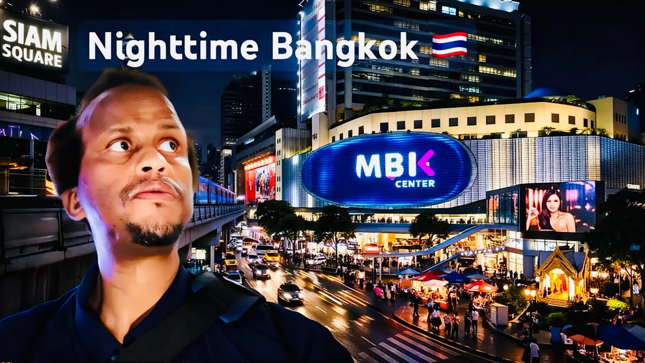 Bangkok at Night 🇹🇭 | Siam Square & MBK After Dark