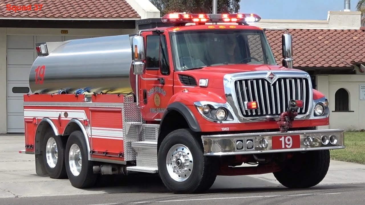 San Diego Fire Responding (Compilation 19)