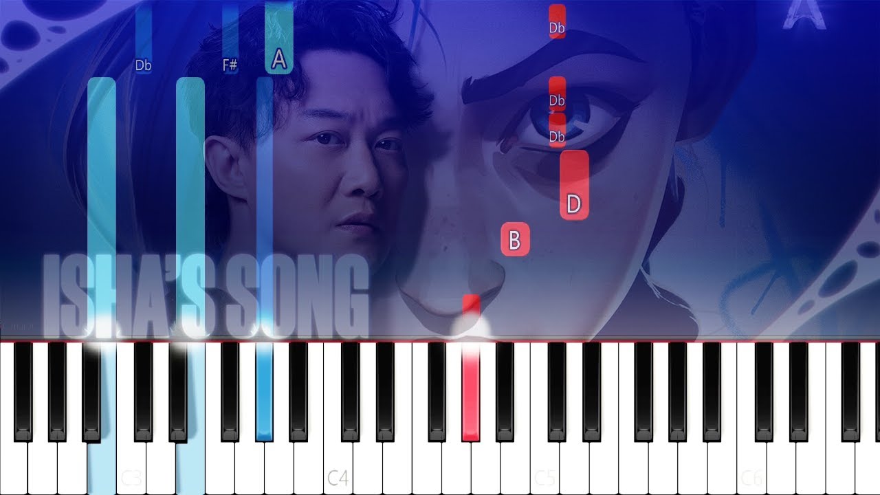 How to Play - Arcane Season 2 - Isha's Song (Piano Tutorial)