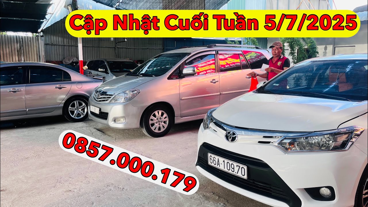 Cập Nhật Cuối Tuần 5/7/2025 - Mới Về Innova G Và Vios 2014 Giá 100 Mấy Rẻ Lắm 📞 Nghĩa Bốn Bánh