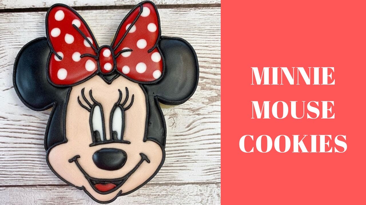 How To Decorate MINNIE MOUSE Cookies 
