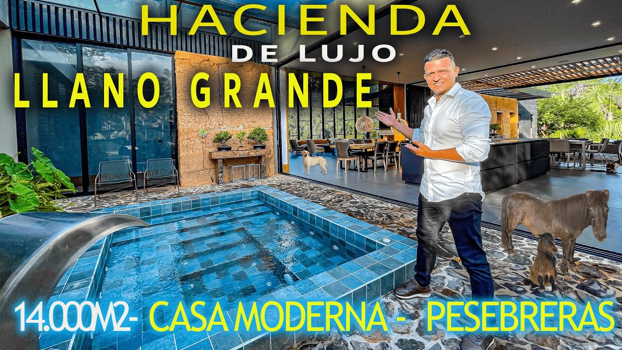 Hacienda Moderna en LLANOGRANDE Colombia, 14.OOOM2.