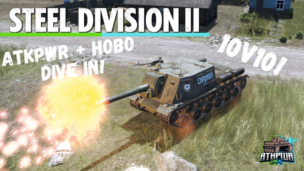 Playing 10v10 with Hobotango! Steel Division 2
