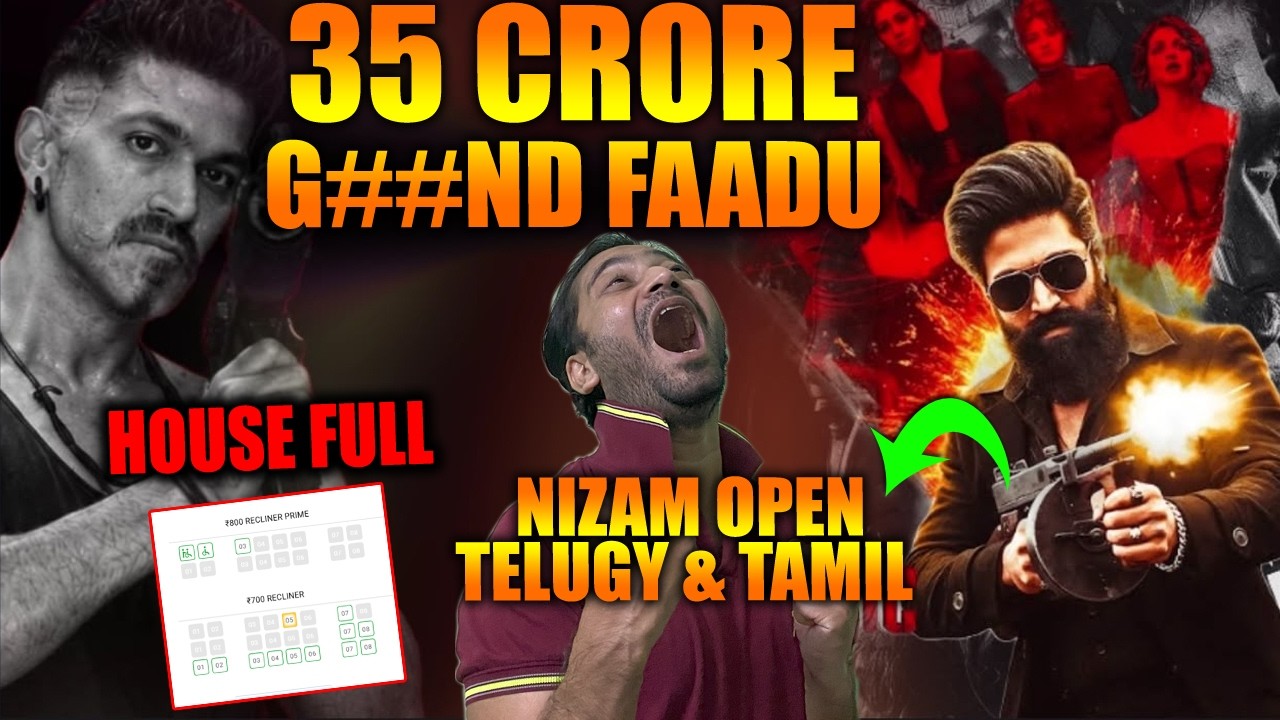 Toxic Advance Booking Final Report | Toxic Nizam Booking Open | Toxic Pre Release Event